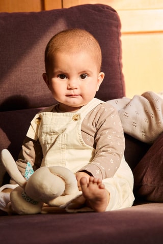 Body coton imprimé - Marron