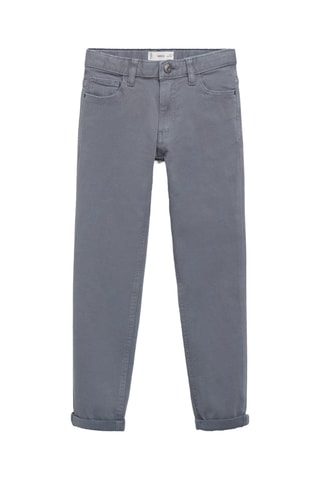 Pantalon droit - Bleu
