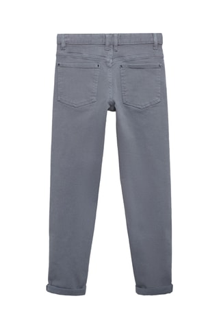 Pantalon droit - Bleu