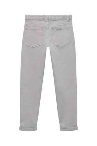Pantalon droit - Gris clair