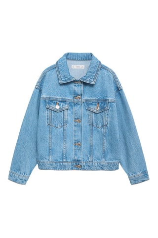 Blouson en jean essentiel - Bleu