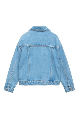 Blouson en jean essentiel - Bleu