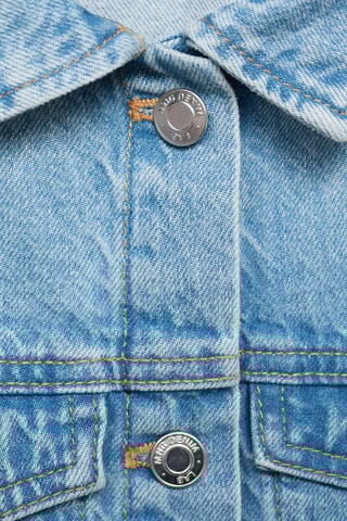 Robe denim à noeud - Bleu