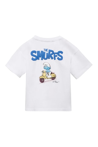 T-shirt Schtroumpfs - Blanc