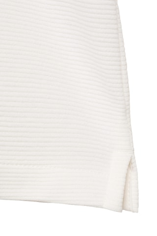 Polo maille texturé - Blanc