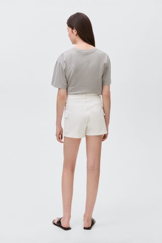 Short cargo - Blanc