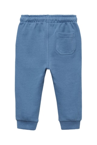 Pantalon jogger coton - Bleu