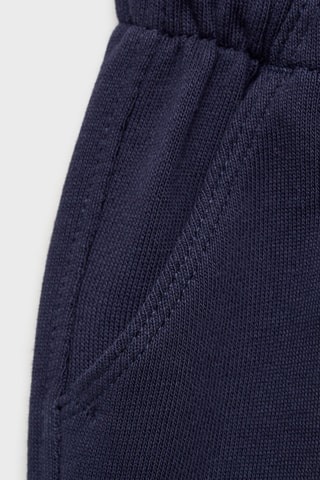 Pantalon jogger coton - Bleu marine