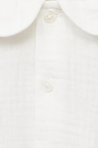 Body blouse coton - Blanc