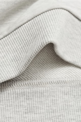 Sweat-shirt imprimé relief - Gris clair