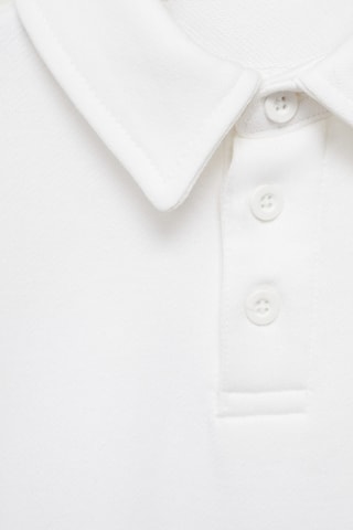 Sweat-shirt coton imprimé - Blanc