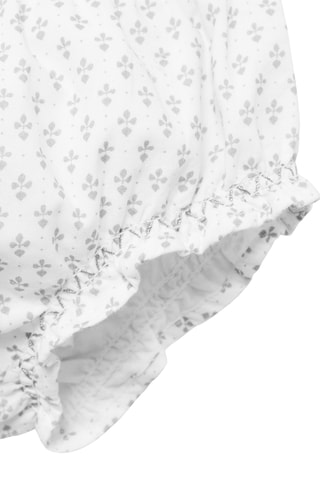 Short coton imprimé - Gris