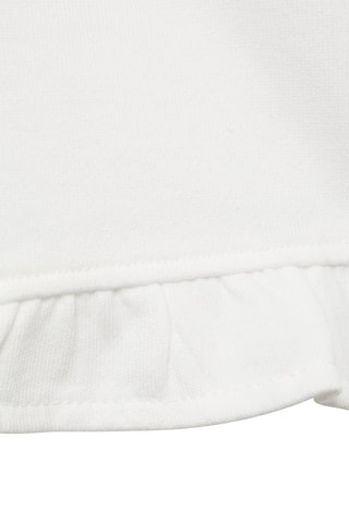 Short bas à volants - Blanc