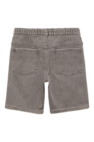 Bermuda jean cordon - Gris