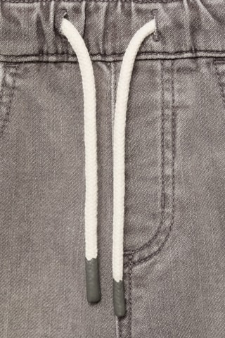 Bermuda jean cordon - Gris