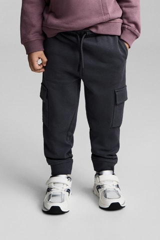 Pantalon jogger cargo - Anthracite