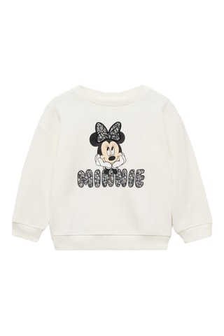 Sweat-shirt Minnie Mouse - Blanc
