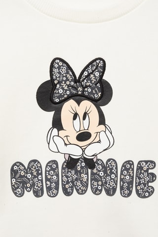 Sweat-shirt Minnie Mouse - Blanc