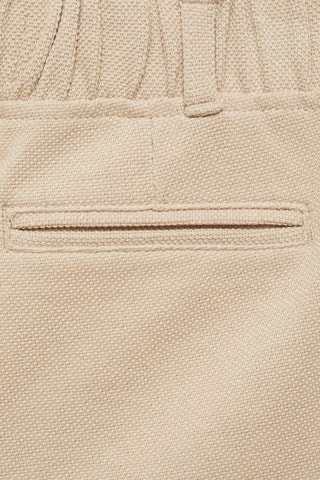 Bermudas piqué algodón - Arena