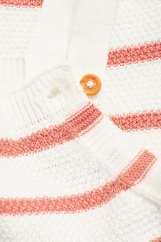 Barboteuse maille rayures - Rose