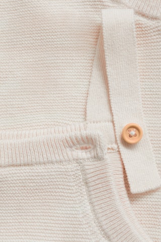 Barboteuse maille rayures - Rose clair