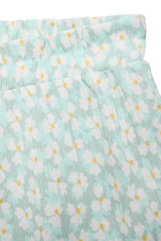 Short à fleurs - Vert