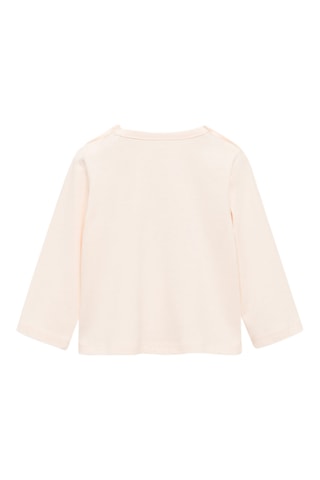 T-shirt 100 % coton motif - Rose clair