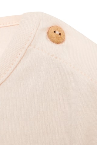 T-shirt 100 % coton motif - Rose clair