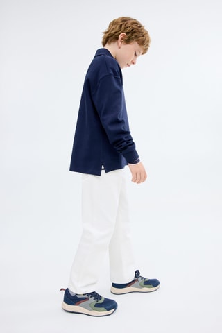 Jean dad-fit - Blanc