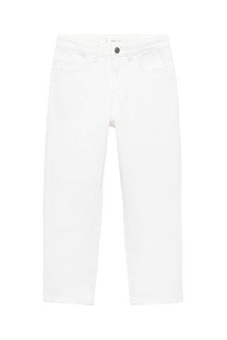Jean dad-fit - Blanc