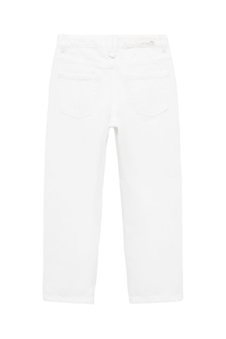 Jean dad-fit - Blanc