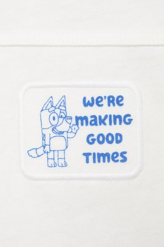 T-shirt imprimé Bluey - Blanc