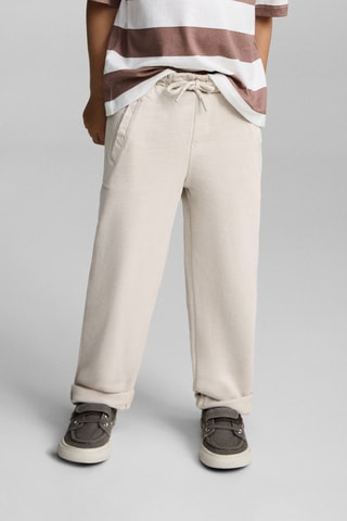 Pantalon jogger maille - Gris