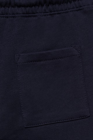 Bermuda coton cordon - Bleu marine