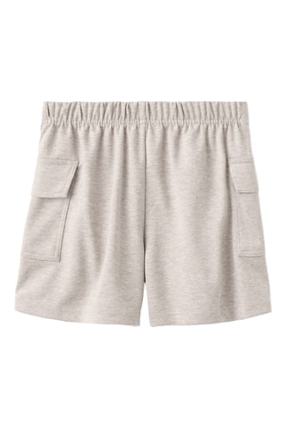 Jupe-short à poches cargo - Sable