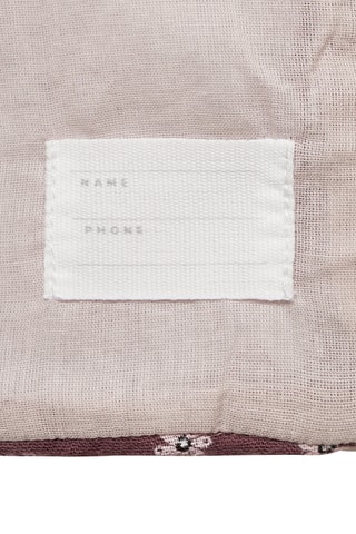 Veste en imprimé floral - Rouge