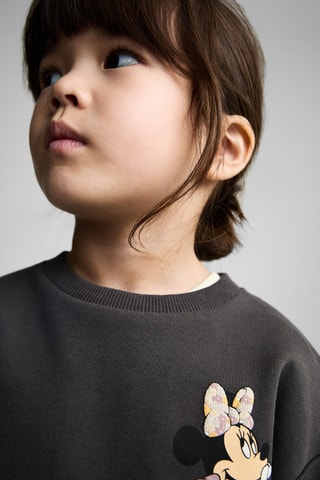 Sweat-shirt Minnie Mouse - Anthracite