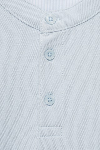 Polo col mao - Bleu céleste