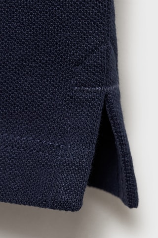 Polo col mao - Bleu marine