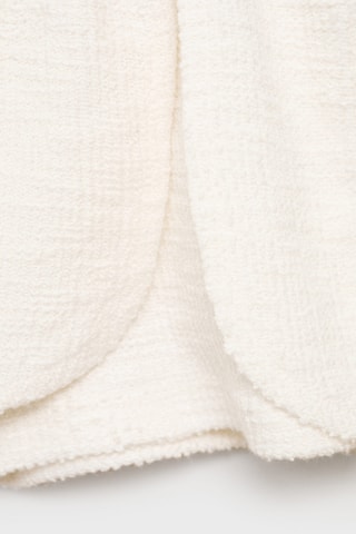 Jupe short noeud - Blanc