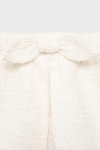 Jupe short noeud - Blanc