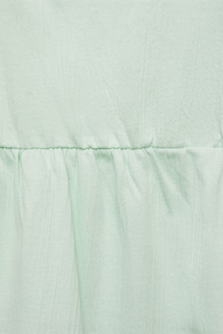 Top broderie suisse - Vert menthe