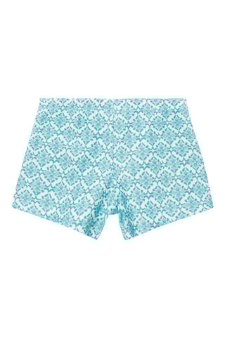 Maillot de bain imprimé floral - Vert