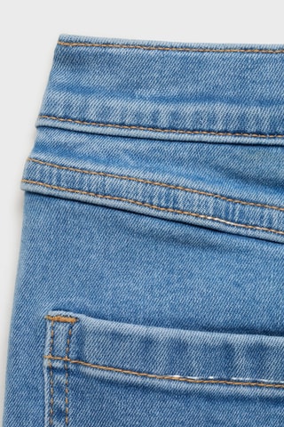 Jean flare ourlet effiloché - Bleu