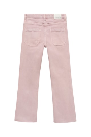 Jean flare clouté - Violet clair