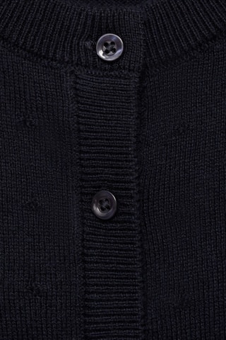 Cardigan maille boutons - Bleu marine