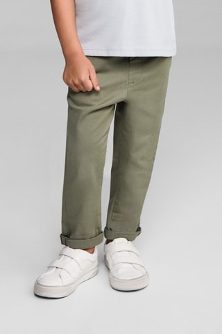 Pantalon chino coton - Kaki