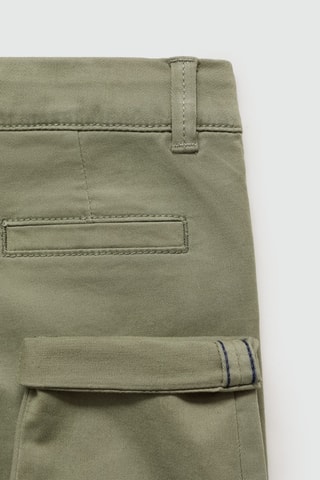 Pantalon chino coton - Kaki