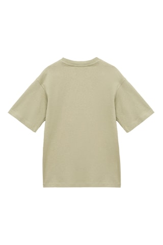 T-shirt imprimé manches courtes - Kaki