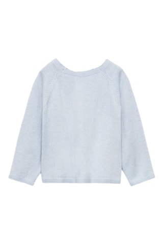 Pull-over maille - Bleu céleste